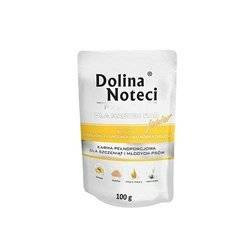 Dolina Noteci Premium voor kleine honden Junior Rijk aan Kippenmaagjes met Kalfslever 100g