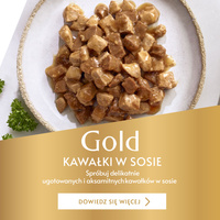 Purina Gourmet Gold Sauce Delight met Rundvlees 85g