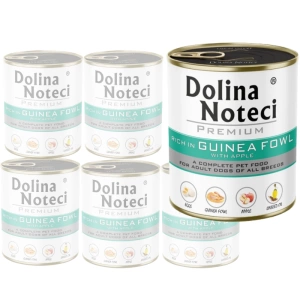 Dolina Noteci PREMIUM rijk parelhoen met appel 30x800g