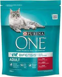 Purina One Kattenvoer Volwassenen met Rundvlees voor Katten 800g