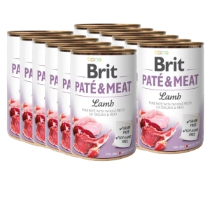 Brit Pate & Vlees Lam 12x400g