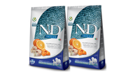 Farmina N&D Ocean Canine Adult Medium&Maxi Kabeljauw Pompoen&Sinaasappel 2x12kg