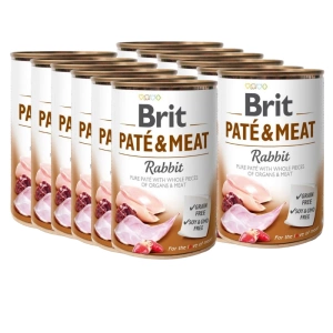 Brit Pate & Vlees met Konijn 12x400g