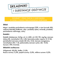 Gourmet Perle kattenvoer filets in een smakelijke saus 340g (4 x 85g)