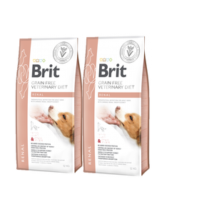 Brit Grain Free Veterinary Diets Ei en Erwten voor honden 2x12kg