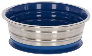 KERBL Roestvrij stalen anti-slip kom 2850ml