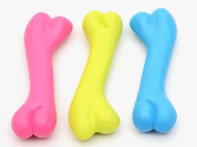 NUXIE rubber hondenspeelgoed bot 12cm