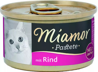 Miamor Pastete rundvlees 85g blik