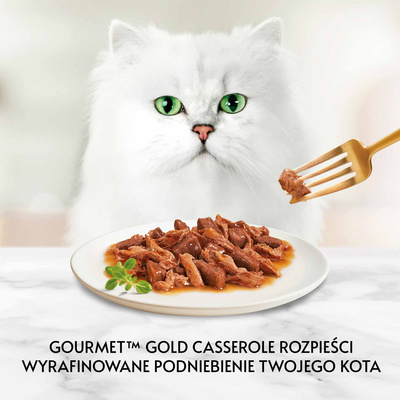 Purina Gourmet Gold Eend en Kalkoen in Saus 85g