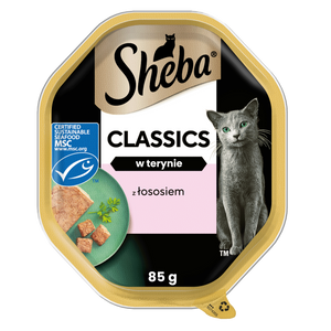 Sheba Classics met zalm 85g