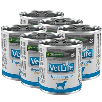 Farmina Vet Life Canine Hypoallergeen Vis & Aardappel 6x300g