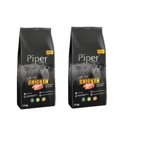 Dolina Noteci Piper Dieren Adult met Kip 2x12kg