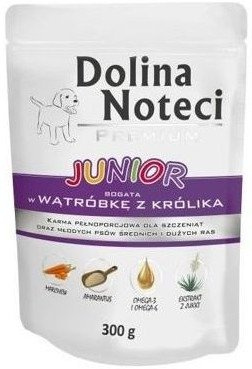Dolina Noteci Premium Junior Rijk aan konijnenlever 300g 