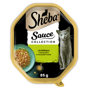 Sheba Sauce Speciale met Konijn, Eend & Groenten 85g