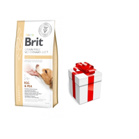 Brit Grain Free Veterinary Diet Ei en Erwten voor honden 12kg + GRATIS een verrassing voor je hond!