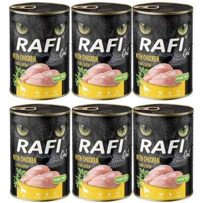 RAFI Cat Adult met kip 6x400g