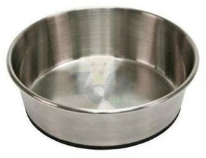 KERBL Roestvrijstalen anti-slip voerbak voor hond of kat 1600 ml