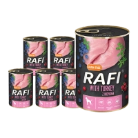 Dolina Noteci Rafi met kalkoen 6x400g