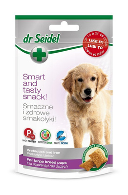 Laboratorium DermaPharm Dr Seidel puppy traktaties voor grote rassen 90g
