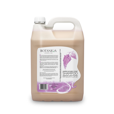 BOTANIQA Harsh & Shiny Coat Shampoo Shampoo voor ruwharige honden 4l