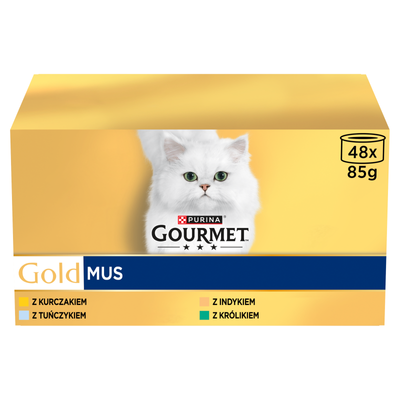 Purina Gourmet Gold kattenvoer mousse 96 x 85 g