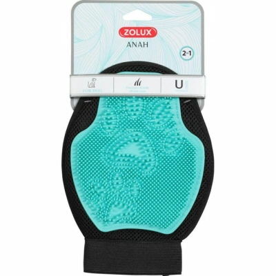 Zolux Anah dubbelzijdige hondenverzorgingshandschoen 2in1 