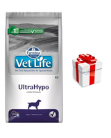 Farmina Vet Life Canine Ultrahypo 12kg + GRATIS een verrassing voor je hond!
