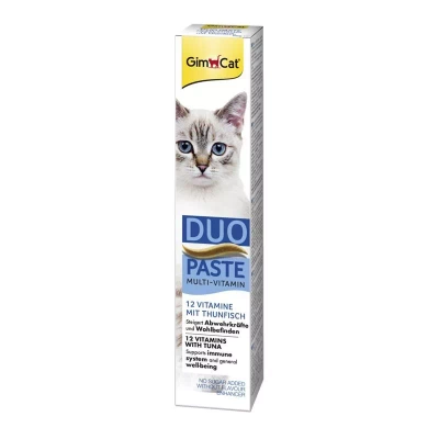 GIMBORN Gim Cat Multi-Vitamine Duo Pastei met tonijn 50g