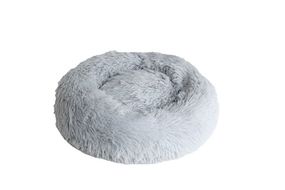 SNAPPY huisdierenbed knuffel donut grijs L 70x70x15cm