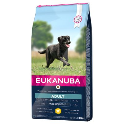 Eukanuba Adult Large Breed Chicken 2x15kg
