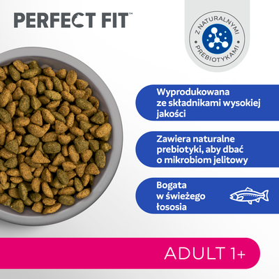PERFECT FIT Adult 1+ met zalm 750g 