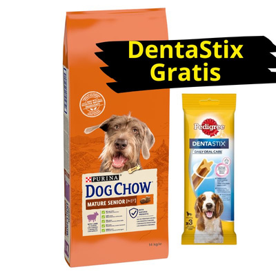 Purina Dog Chow Volwassen met lam 14kg + VERRASSING VOOR UW HOND