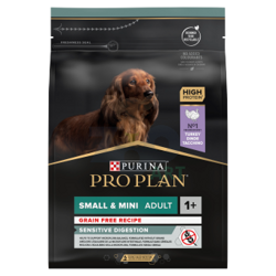 PRO PLAN Sensitive Digestion Small & Mini Adult kalkoenrijk hondenvoer 2.5kg