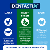 Pedigree Dentastix Light Dental Chews hondensnacks voor middelgrote rassen 7 stuks. - 98g