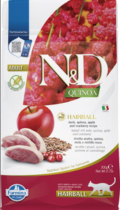 FARMINA N&D Quinoa Haarbal Kat Volwassen 300g