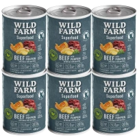 Wild Farm Superfood Rund 6x400g graanvrij hondenvoer