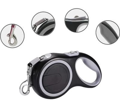 NUXIE® Premium automatische singel hondenriem 5m 20kg (willekeurige kleur)