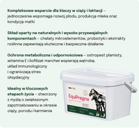 Lab-v EquiPregna - Aanvullend diervoeder voor drachtige en lacterende merries ter ondersteuning van de dracht, foetale ontwikkeling en melkproductie 2kg 