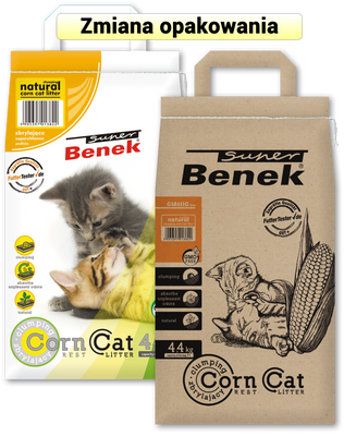 CERTECH-SUPER BENEK Corn Cat Naturel 7l
