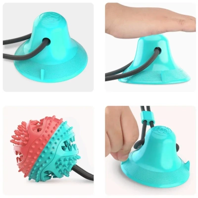 NUXIE® kogelspeeltje met zuignap 43cm