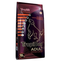 Tropidog Super Premium Adult Medium & Large Breed Kip & Zalm 15kg 