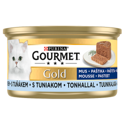 Purina Gourmet Gold Mousse met Tonijn 85g