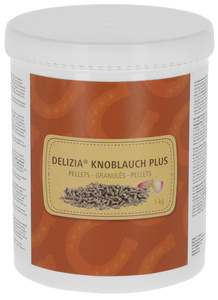 Delizia gegranuleerde knoflook voor paarden, 1 kg, Kerbl