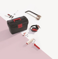 Curver Herobox Basic Rood/Zwart 16" gereedschapskoffer