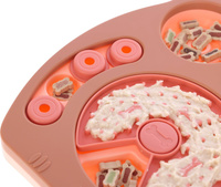 Kerbl educatief hondenspeeltje, uil, roze/bruin, 30 x 28 cm