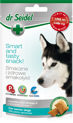 Laboratorium DermaPharm Dr Seidel traktaties voor oudere honden 90g