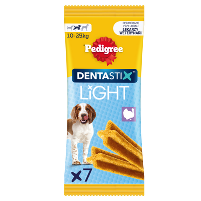 Pedigree Dentastix Light Dental Chews hondensnacks voor middelgrote rassen 7 stuks. - 98g
