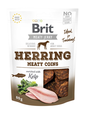 Brit Jerky Snack Haring Meaty Coins 80g