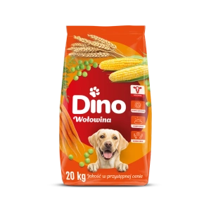 DINO Droogvoer voor honden met rund 20kg