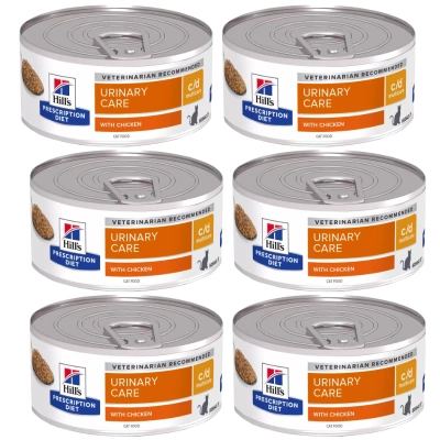 Hill's Prescription Diet c/d Multicare Feline Chicken 6x156g